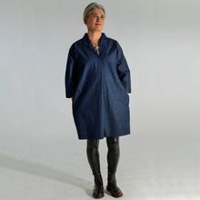 Load image into Gallery viewer, Easy Smock Dress - Denim
